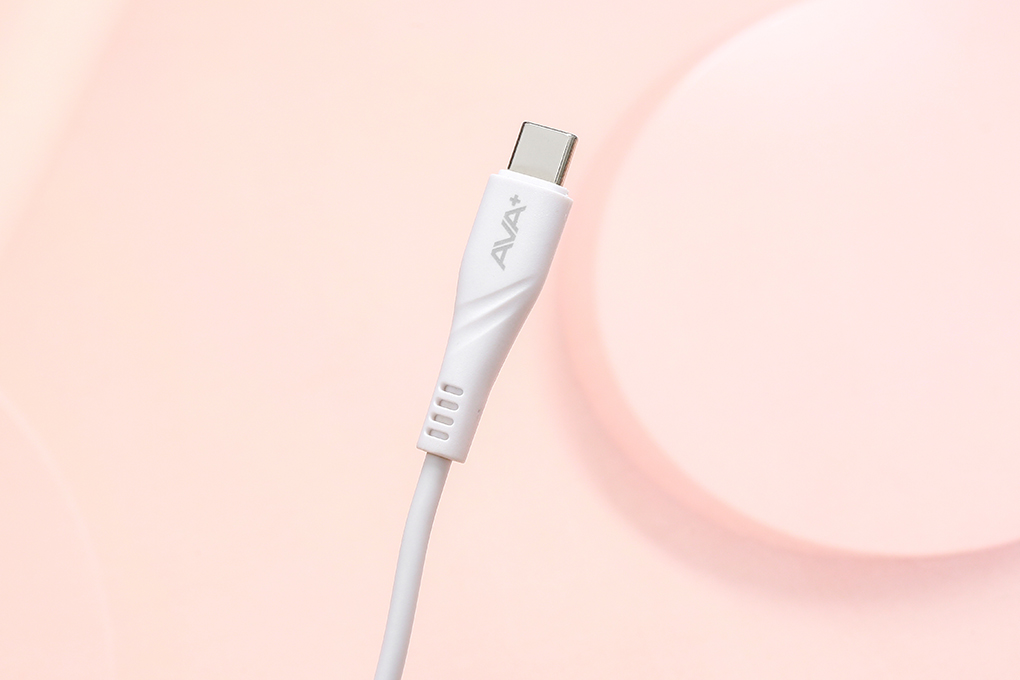 Cáp sạc nhanh USB-A - Type-C 18W 1m AVA+ CS-CL086 Màu Trắng