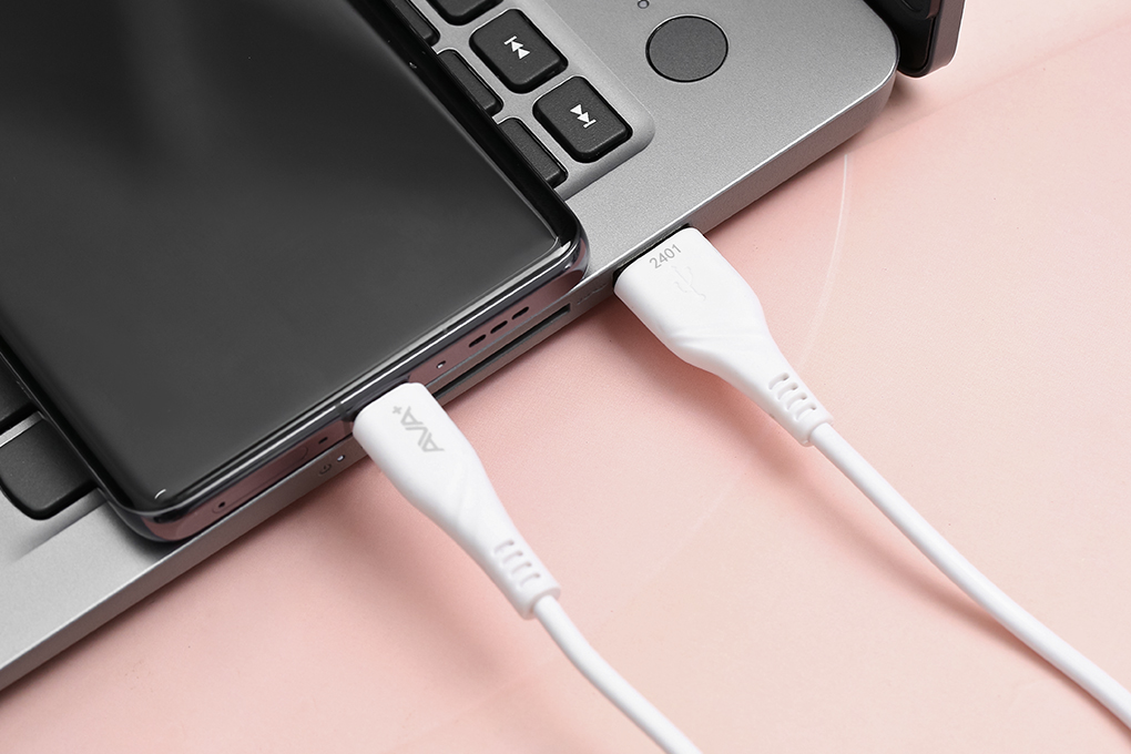 Cáp sạc nhanh USB-A - Type-C 18W 1m AVA+ CS-CL086 Màu Trắng