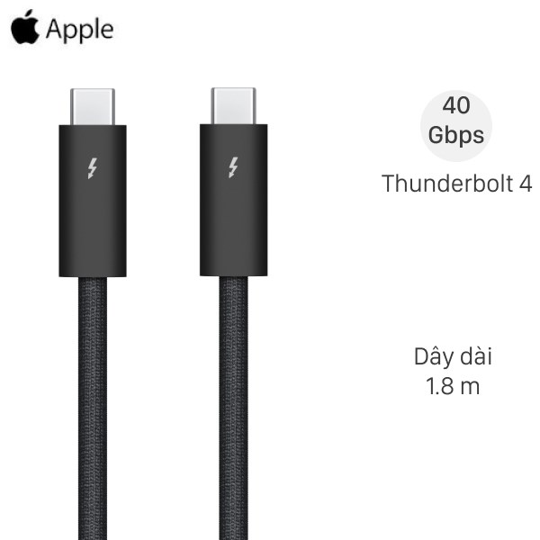 Cáp Thunderbolt 4 USB-C Apple MW5J3