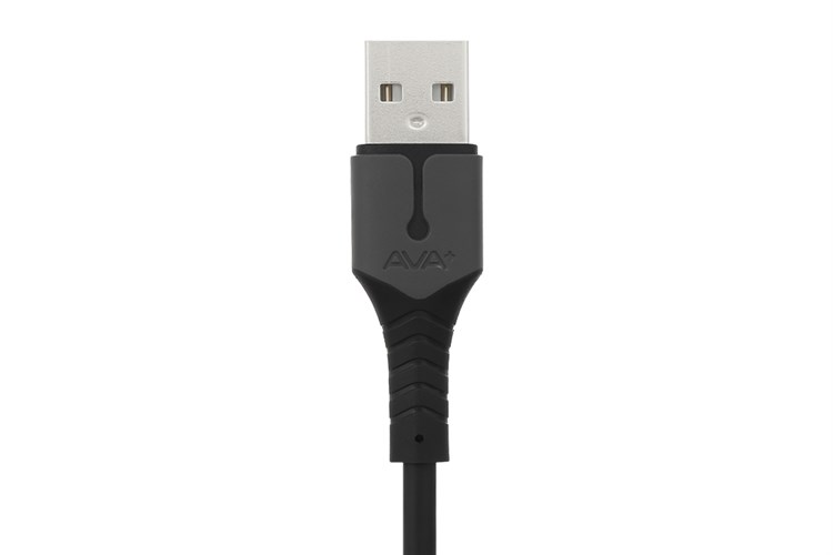 Cáp sạc và truyền dữ liệu USB-A - Micro USB 10.5W 1m AVA+ JXL-17 Màu Đen