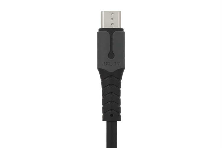 Cáp sạc và truyền dữ liệu USB-A - Micro USB 10.5W 1m AVA+ JXL-17 Màu Đen