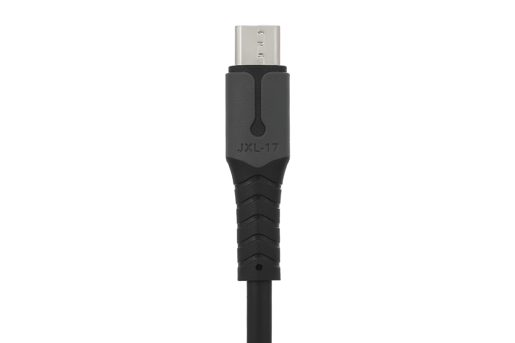 Cáp sạc và truyền dữ liệu USB-A - Micro USB 10.5W 1m AVA+ JXL-17 Màu Đen