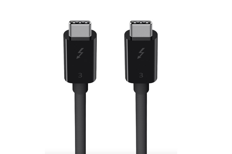 Cáp Thunderbolt 3 USB-C 0.8m Belkin F2CD084 Màu Đen