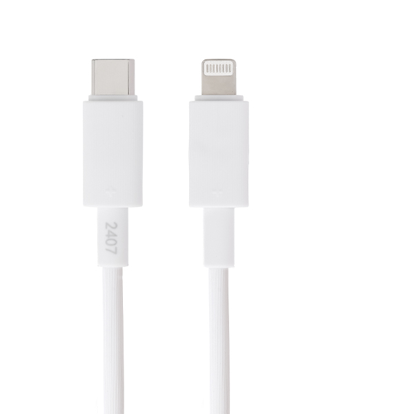 Cáp sạc nhanh và truyền dữ liệu Type-C - Lightning 30W 0.2m Xmobile CS-DC06 Màu Trắng