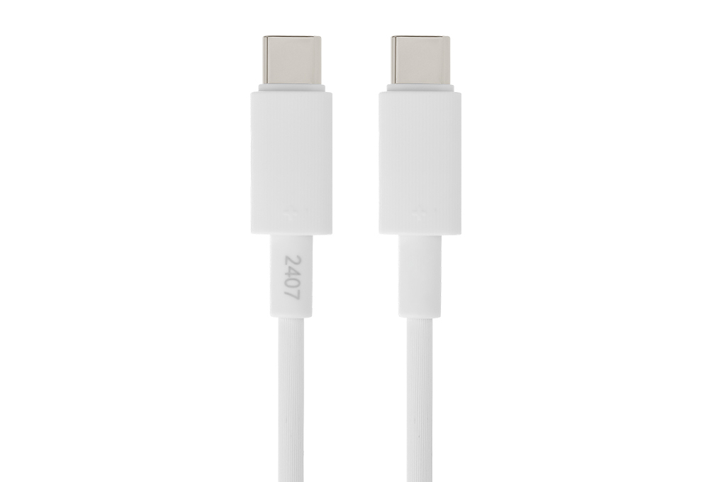 Cáp sạc nhanh và truyền dữ liệu Type-C - Type-C 60W 0.2m Xmobile CS-DC06 Màu Trắng
