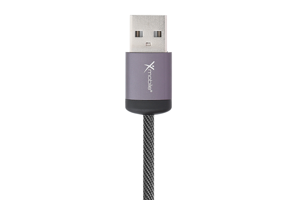 Cáp sạc và truyền dữ liệu USB-A - Type-C 15W 1m Xmobile DR-T10 Màu Đen