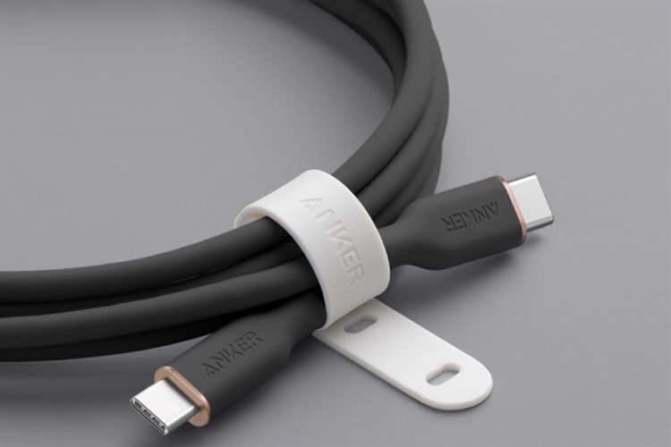 Cáp Type C - Type C 1.8m Anker PowerLine III Flow A8553 Màu Đen