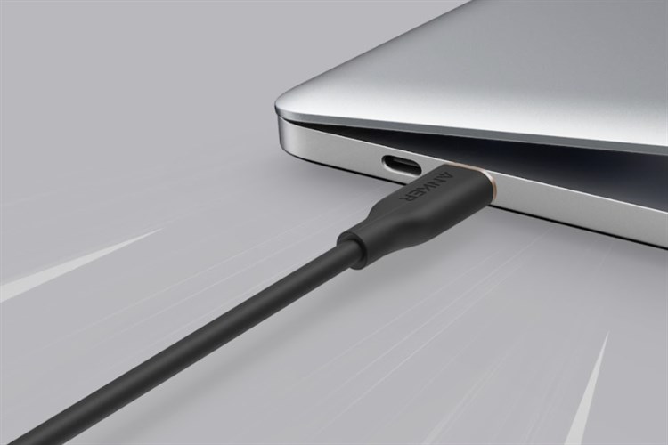 Cáp Type C - Type C 1.8m Anker PowerLine III Flow A8553 Màu Đen