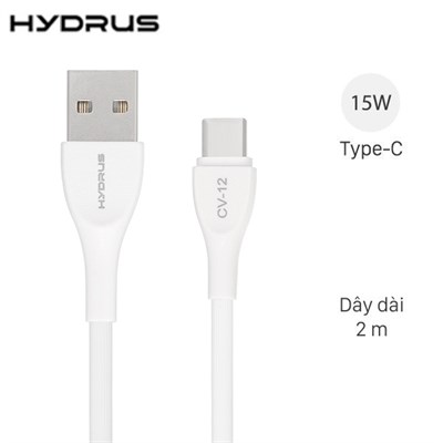 Cáp Type C 2m Hydrus CV-12