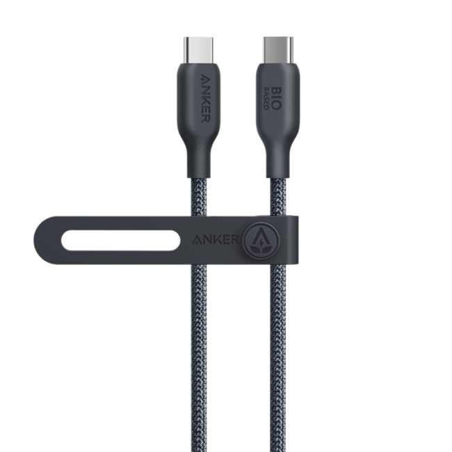 Cáp Type C - Type C 0.9m Anker 543 Nylon Bio-braided A80E5