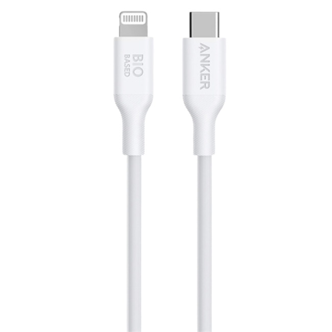Cáp Type C - Lightning MFi 1.8m Anker 542 Bio A80B2