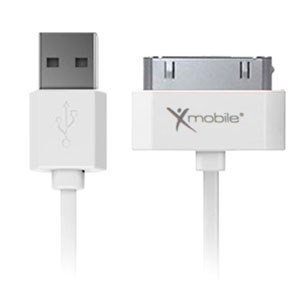 Dây cáp iPhone 4 - iPhone 4s 1 m Xmobile Màu Trắng