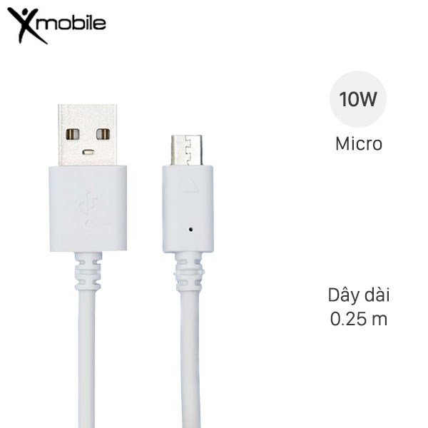 Cáp Xmobile Micro USB