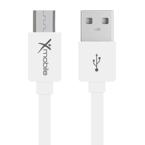 Dây cáp Micro USB 1 m Xmobile MU03-1000 Màu Trắng