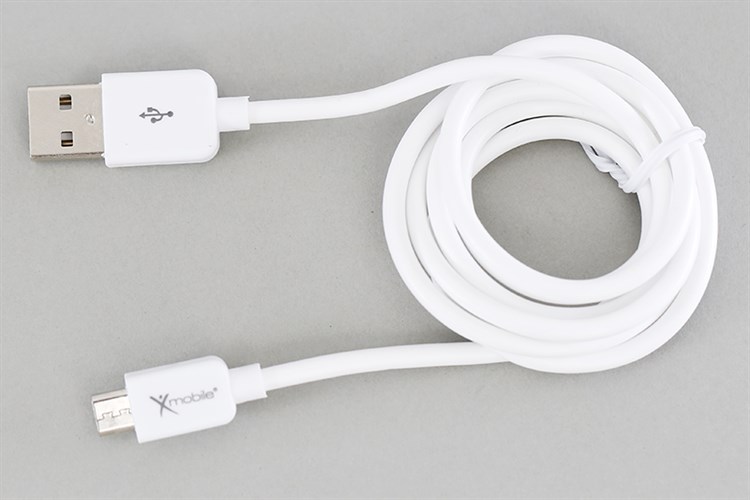 Dây cáp Micro USB 1 m Xmobile MU03-1000 Màu Trắng