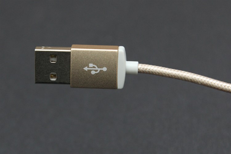 Dây cáp Lightning 1 m Xmobile AL06-1000 Màu Vàng đồng