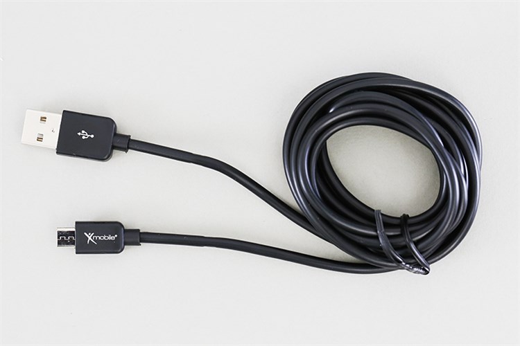 Dây cáp Micro USB 2 m Xmobile MU03 Màu Đen