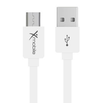 Dây cáp Micro USB 2 m Xmobile MU03 Màu Trắng
