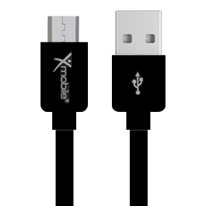 Dây cáp Micro USB 2 m Xmobile MU03 Màu Đen