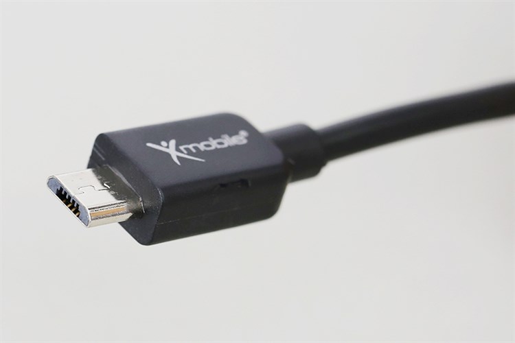 Dây cáp Micro USB 2 m Xmobile MU03 Màu Đen