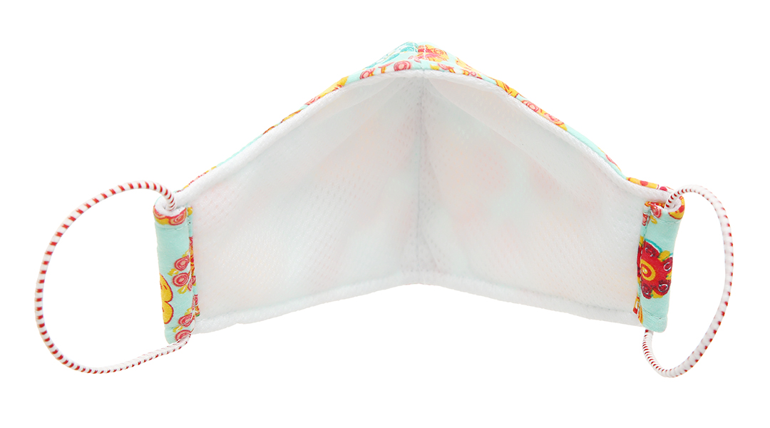 Khẩu trang vải Kissy 3 lớp có họa tiết size L hộp 1 cái - 13