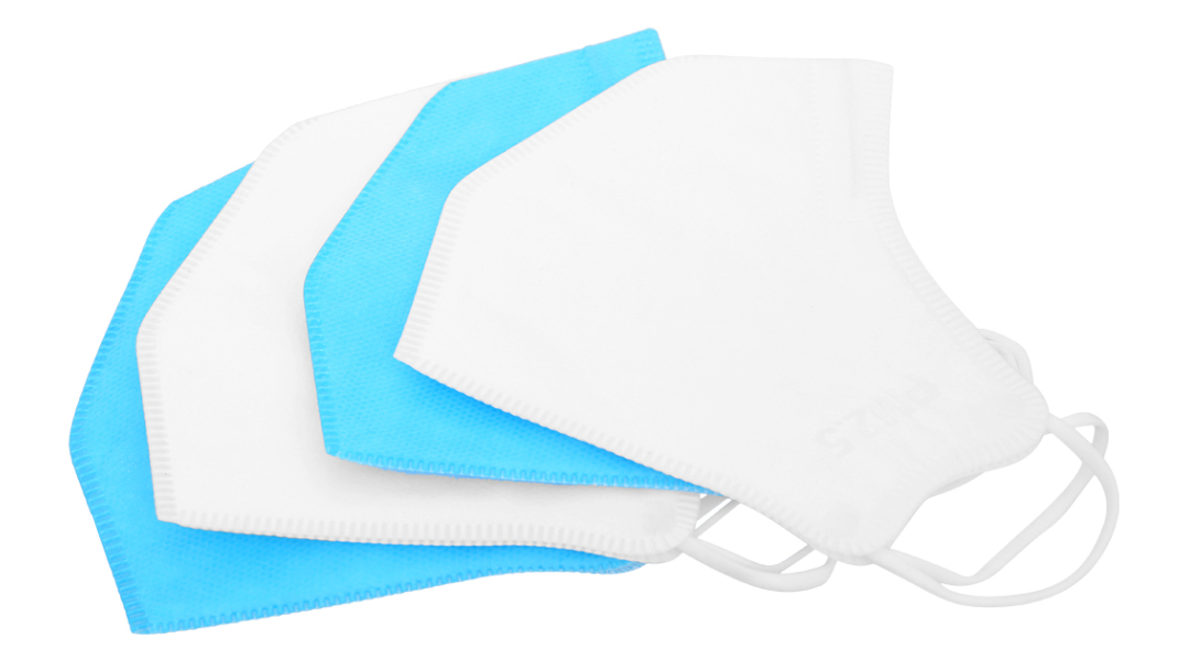 Khẩu trang y tế Mayan PM 2.5 3D Mask 4 lớp màu trắng size M