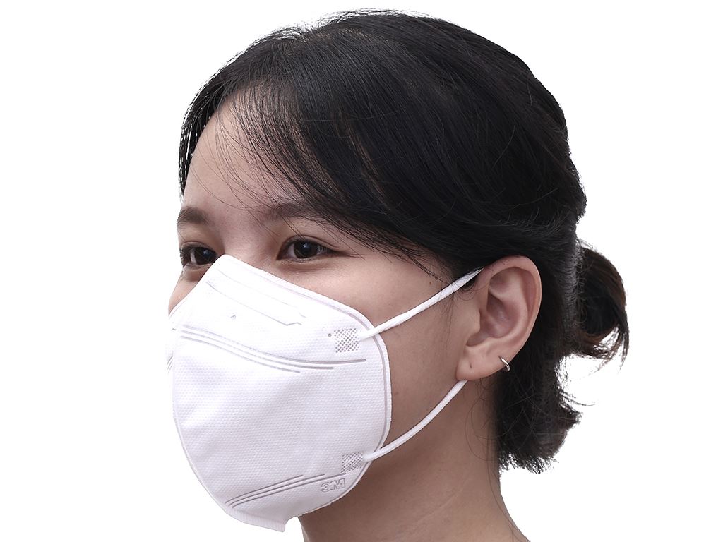 Khẩu trang 3M 3 lớp KF94 9013 màu trắng 6
