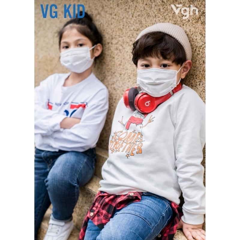 Túi 5 cái khẩu trang y tế cho bé VGH VG KID 3 lớp 2
