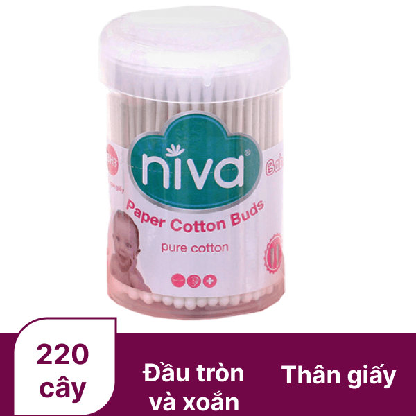 Tăm bông trẻ em Niva 200 cây