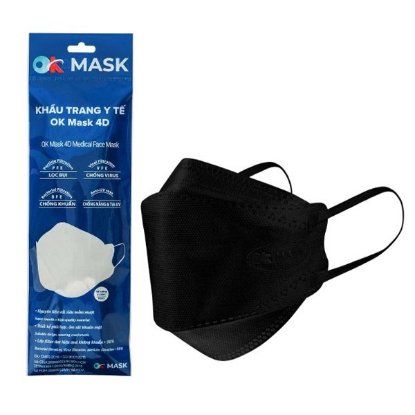 Các sản phẩm của Ok Mask đạt chuẩn nào?
