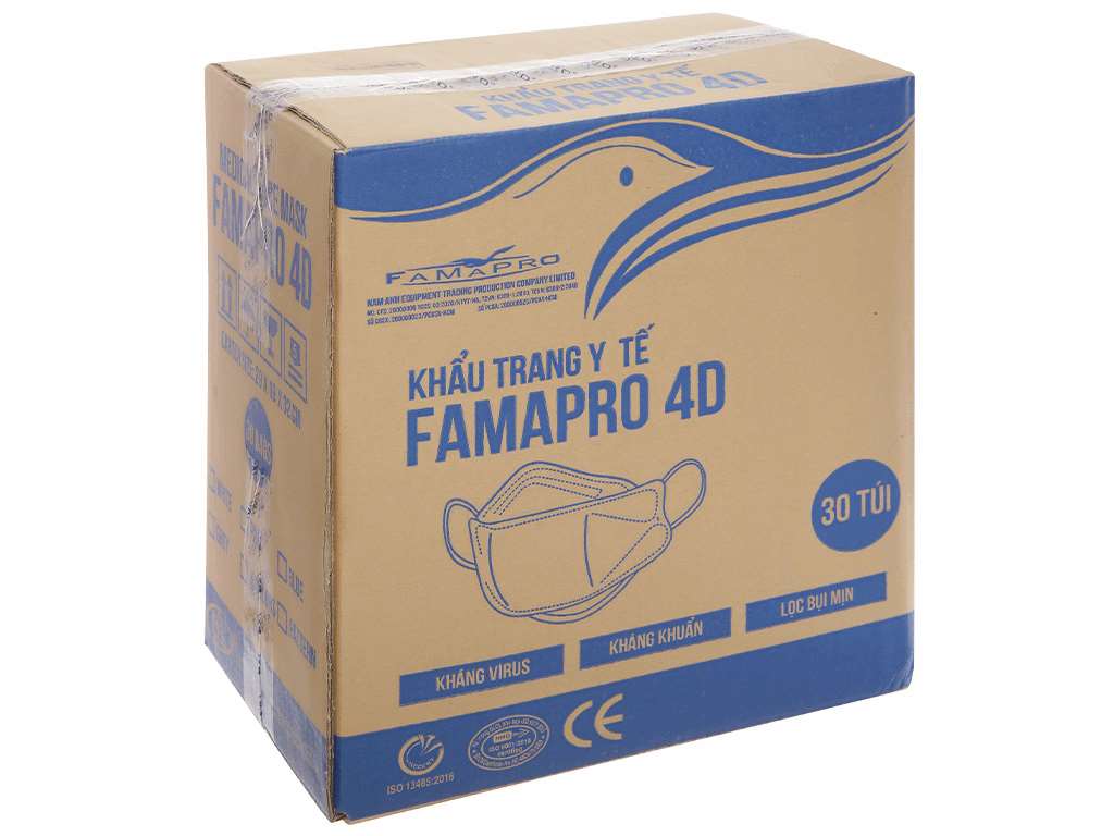 Thời gian sử dụng một khẩu trang Famapro 4D là bao lâu?
