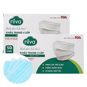 Combo 2 khẩu trang y tế Niva