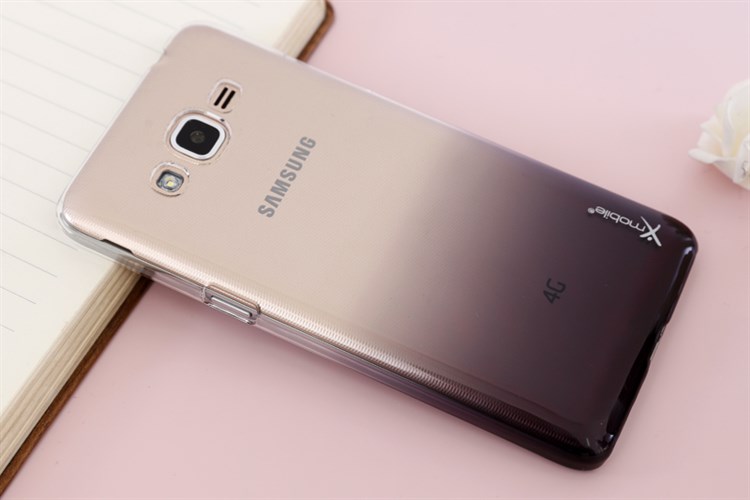 Ốp lưng Galaxy J2 Prime Nhựa dẻo Xmobile Nude Đen Màu Đen