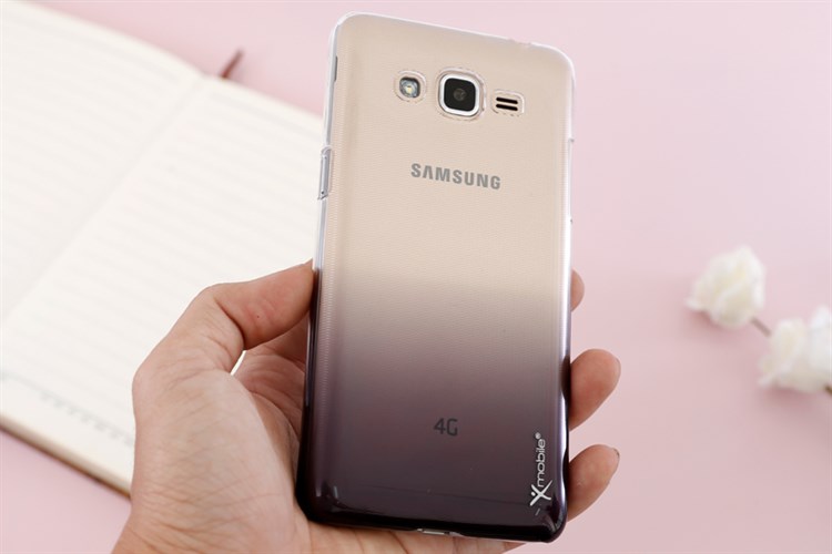 Ốp lưng Galaxy J2 Prime Nhựa dẻo Xmobile Nude Đen Màu Đen