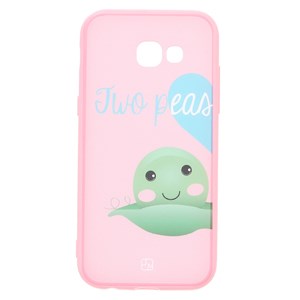 Ốp lưng Galaxy A5 (2017) Nhựa cứng viền dẻo Mate Cover JM JM170801 Đậu Hồng