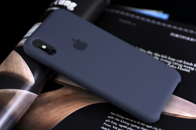 Ốp lưng iPhone X Silicone Apple MQT32 Xanh Dương Màu Xanh Dương