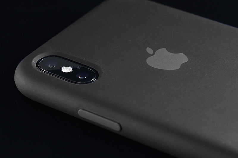 Ốp lưng iPhone X Silicone Apple MQT12 Đen Màu Đen