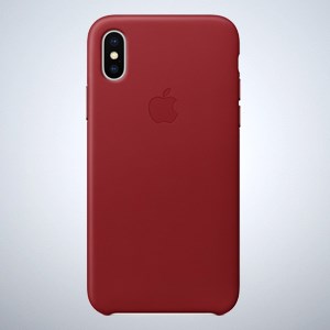 Ốp lưng iPhone X da Apple MQTE2 Đỏ