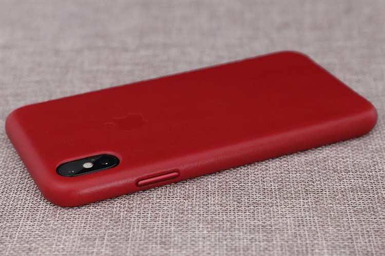 Ốp lưng iPhone X da Apple MQTE2 Đỏ Màu Đỏ