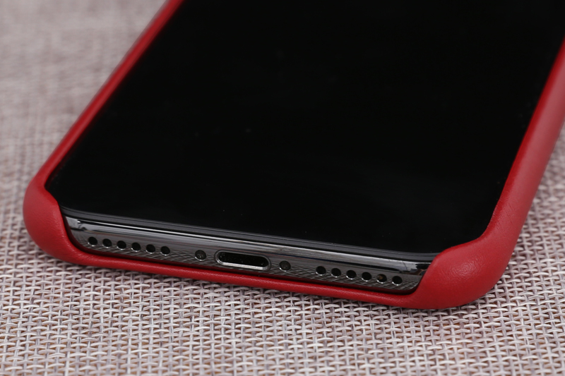 Ốp lưng iPhone X da Apple MQTE2 Đỏ Màu Đỏ
