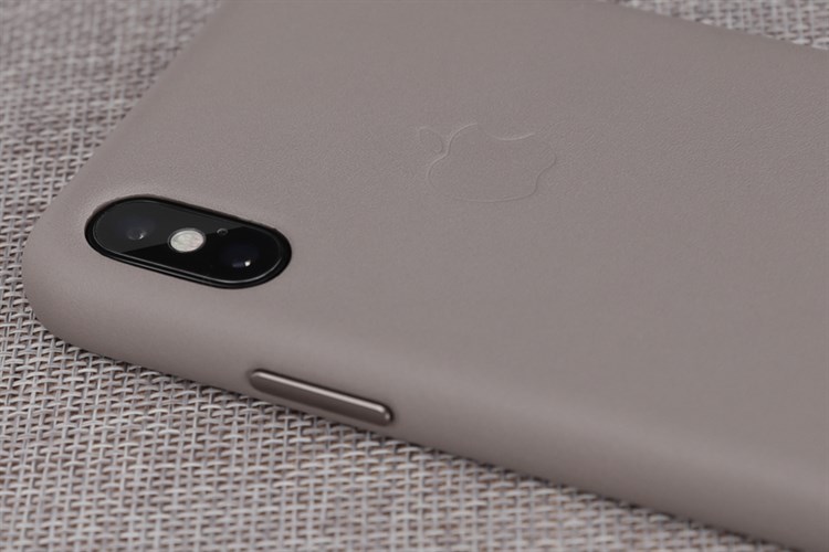 Ốp lưng iPhone X da Apple MQT92 Xám Nâu Màu Xám