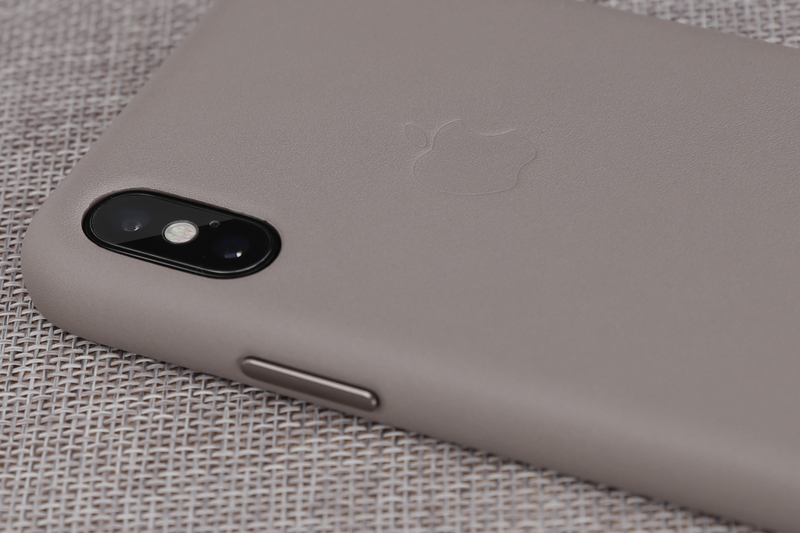 Ốp lưng iPhone X da Apple MQT92 Xám Nâu Màu Xám