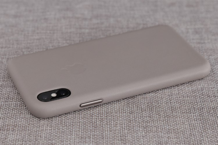 Ốp lưng iPhone X da Apple MQT92 Xám Nâu Màu Xám