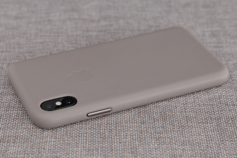 Ốp lưng iPhone X da Apple MQT92 Xám Nâu Màu Xám