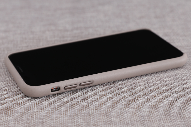 Ốp lưng iPhone X da Apple MQT92 Xám Nâu Màu Xám