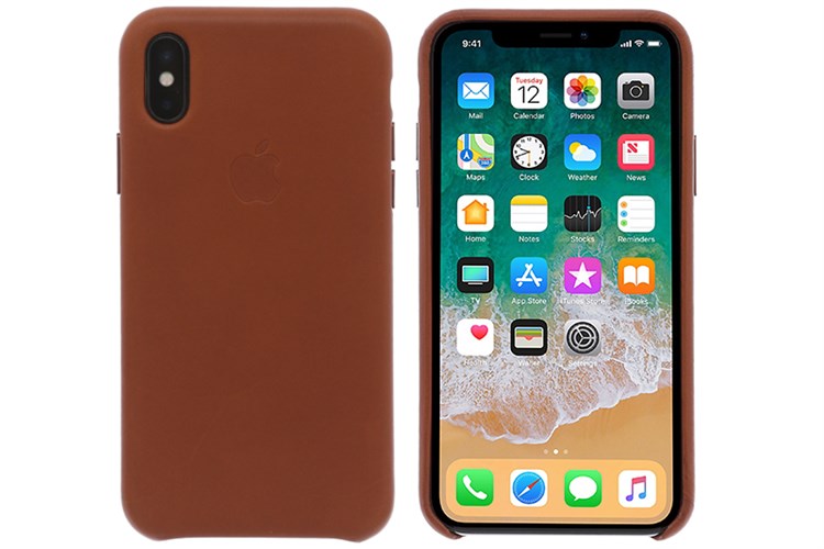 Ốp lưng iPhone X da Apple MQTA2 Vàng Da Bò Màu Vàng