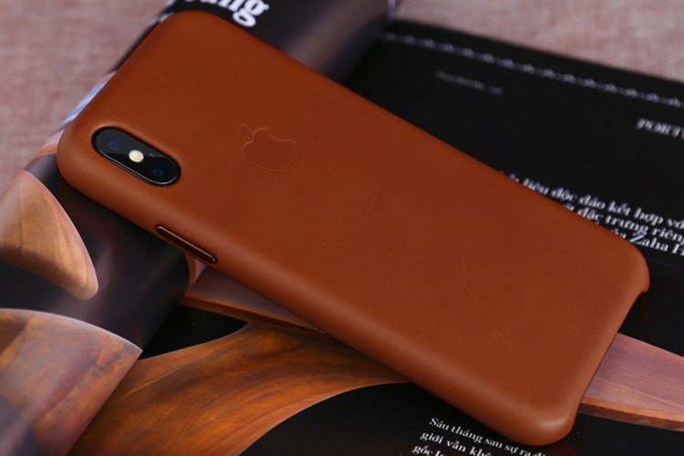Ốp lưng iPhone X da Apple MQTA2 Vàng Da Bò Màu Vàng