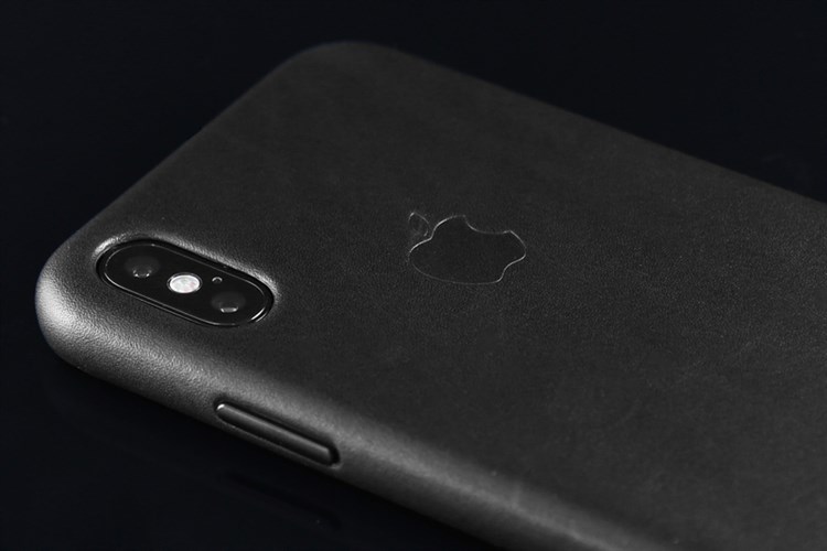 Ốp lưng iPhone X da Apple MQTD2 Đen Màu Đen