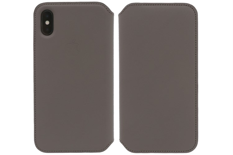 Ốp lưng iPhone X Nấp gập Folio Apple MQRY2 Màu Nâu