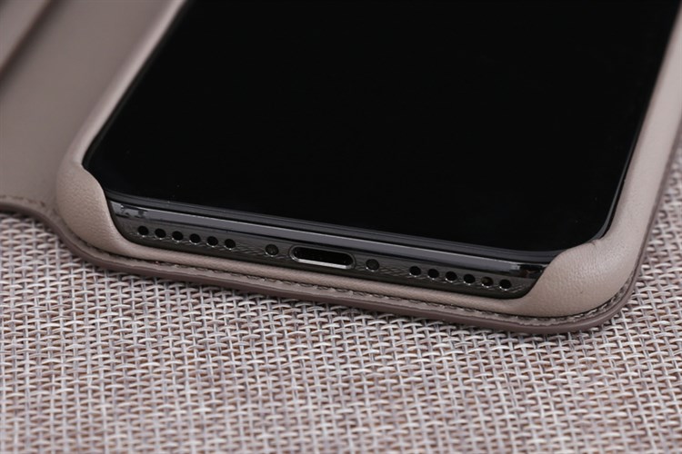 Ốp lưng iPhone X Nấp gập Folio Apple MQRY2 Màu Nâu